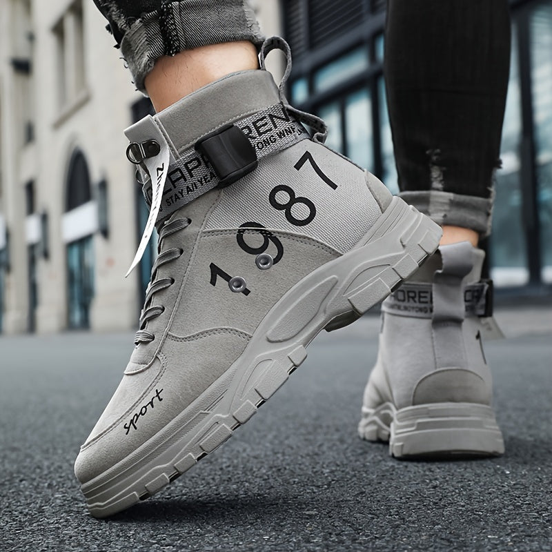 Men’s Stylish Hiking Boots – Durable Non-Slip Outdoor Ankle Boots