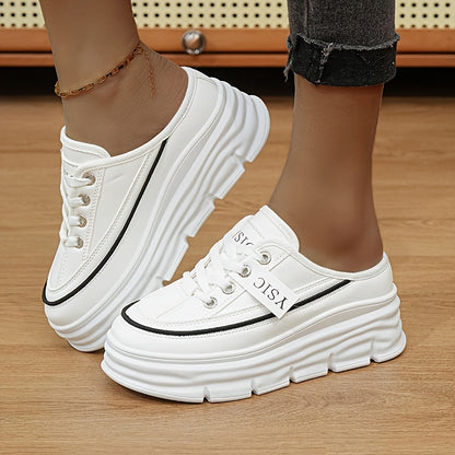 Zapatos Planos Casuales de Verano – Sandalias Cómodas de Uso Diario con Cordones