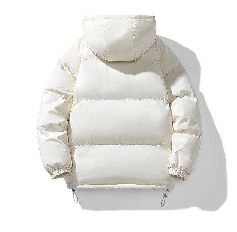 Loom & Soul™ Men’s Winter Hoodie Coat – Thick Cotton-Padded Zip-Up Jacket for Warmth & Everyday Style