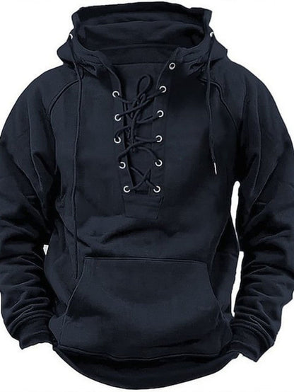 Men’s Oversized Hoodie – Plus Size Heavyweight Pullover with Pocket
