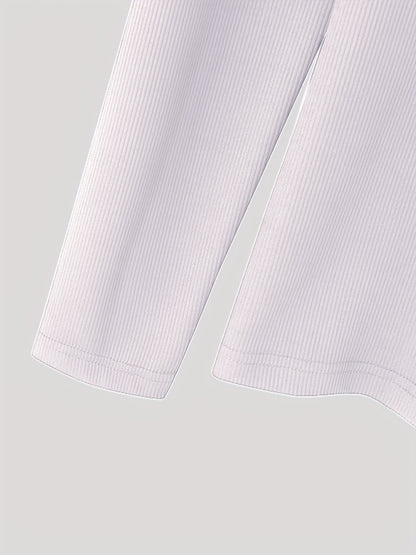 Col roulé homme coupe ajustée – Maillot en maille à boutons