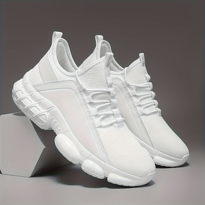 Men’s Lightweight Running Shoes – Breathable Low-Top Trainers