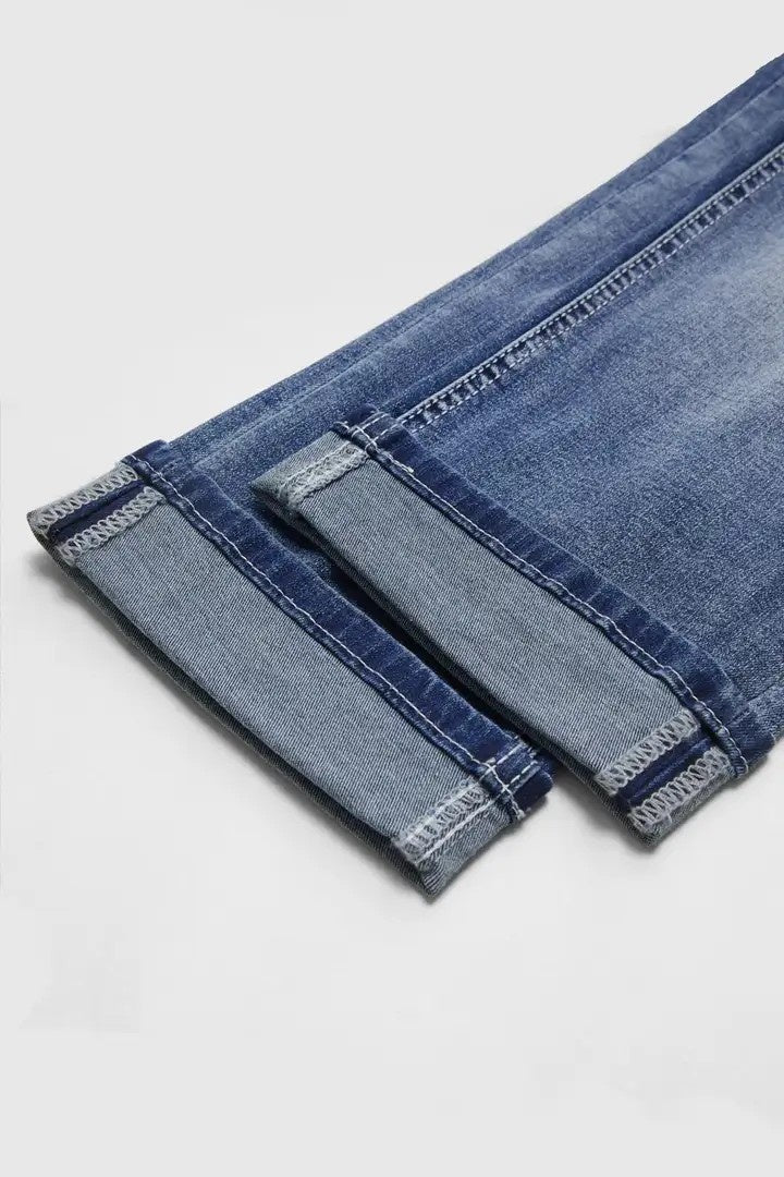 Vaqueros súper ajustados deportivos para mujer – Jeggings de talle alto con cordón ajustables