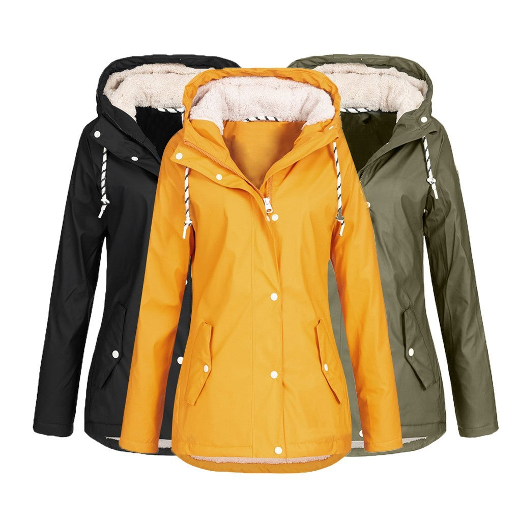Women’s Outdoor Winter Sports Jacket – Warm Windproof Active Coat