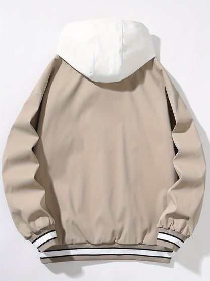 Loom & Soul Men’s  “DREAMS” Hooded Jacket – Loose Streetwear Coat