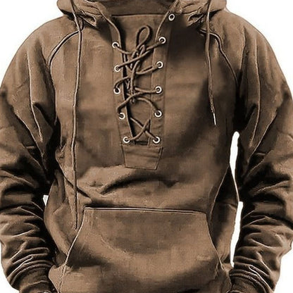 Men’s Oversized Hoodie – Plus Size Heavyweight Pullover with Pocket
