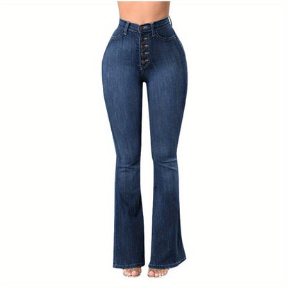 Snatched High Waist Wide Leg Jeans – Flowy Vintage Fit