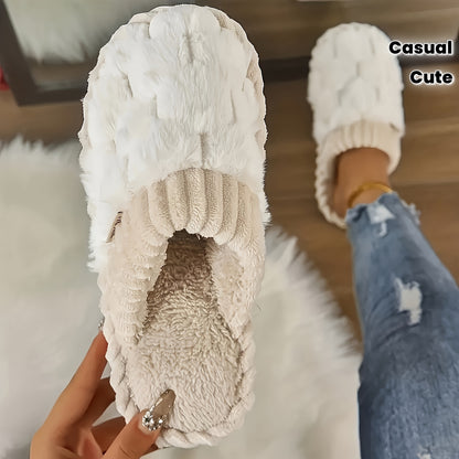Pantuflas de Lujo Forradas para Mujer – Comodidad sin Cierres para Interiores y Exteriores
