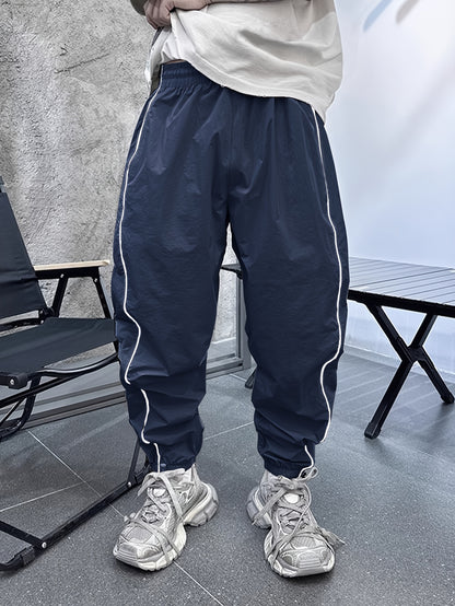 Men’s Loose-Fit Drawstring Pants – Breathable Casual Outdoor Joggers