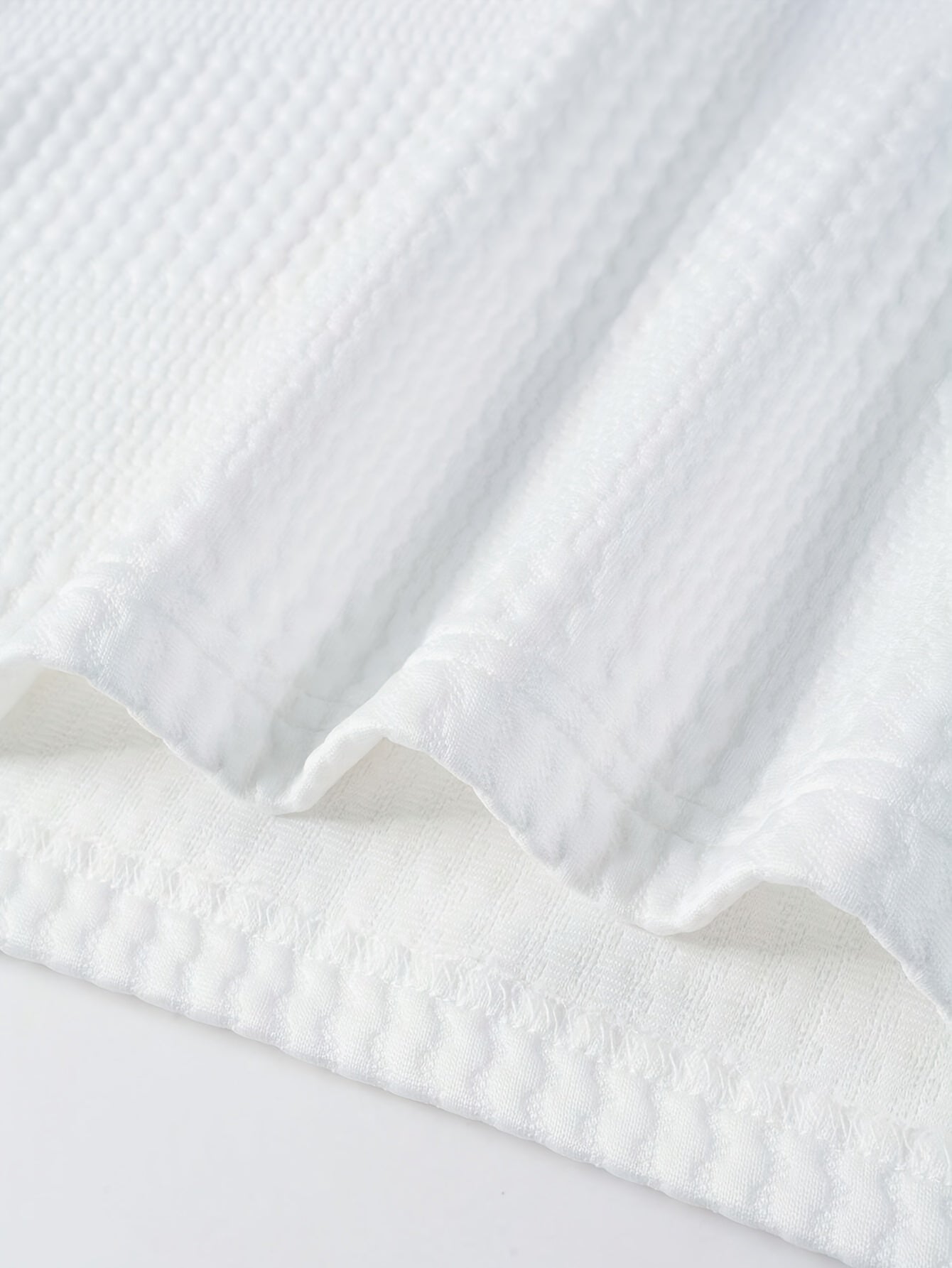 Men’s Summer Jacquard Lapel Shirt – Slim Fit Short Sleeve Polo