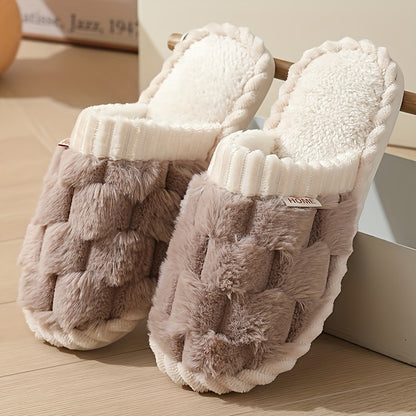 Pantuflas de Lujo Forradas para Mujer – Comodidad sin Cierres para Interiores y Exteriores