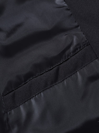 Men’s Letter Embroidered Bomber Jacket – Sporty Casual Streetwear