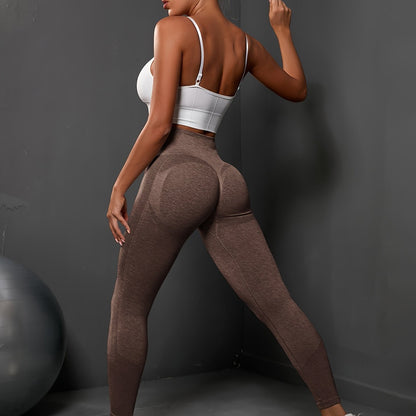 Seamless Sculpt Leggings – High Waist Tummy Control Fit