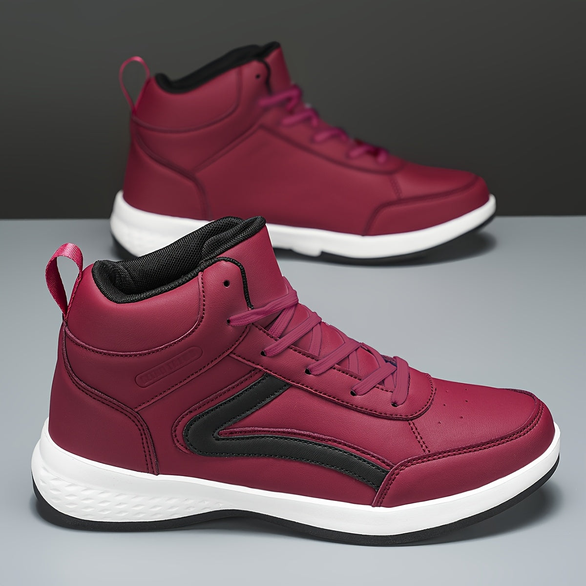 Zapatillas altas clásicas retro – Calzado de moda urbano informal