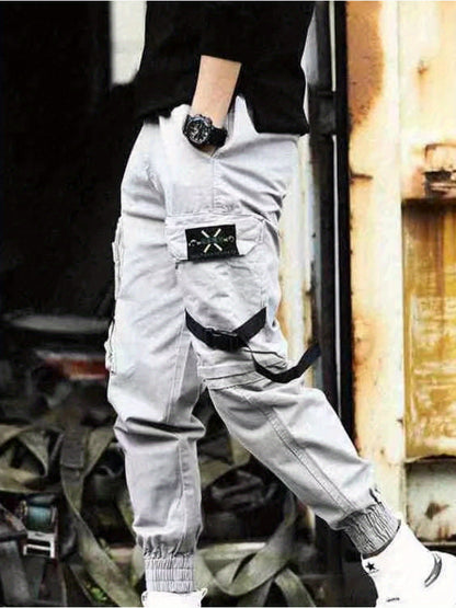 Men’s Slim Cargo Joggers – Trendy Street Pants