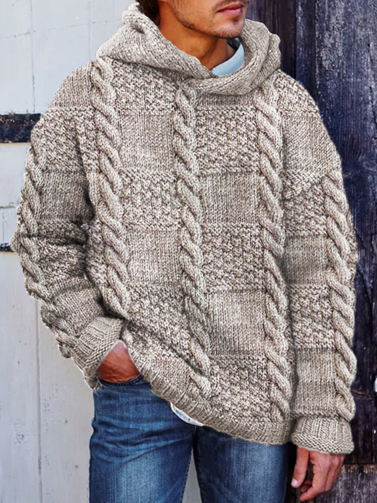 Sweat à capuche vintage pour homme – Coupe décontractée ample
