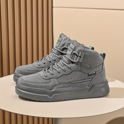 Baskets montantes homme – Chaussures de sport urbaines à lacets