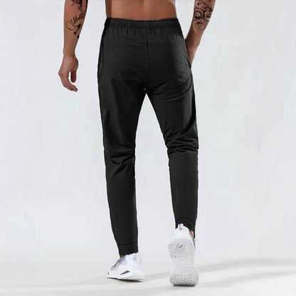 Loom & Soul™ Men’s Jogging Sports Pants – Lightweight Yoga & Training Trousers with High Elastic Comfort Fit