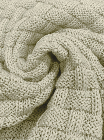 Men’s Waffle Knit Sweater – High Stretch Pullover with Lapel Collar