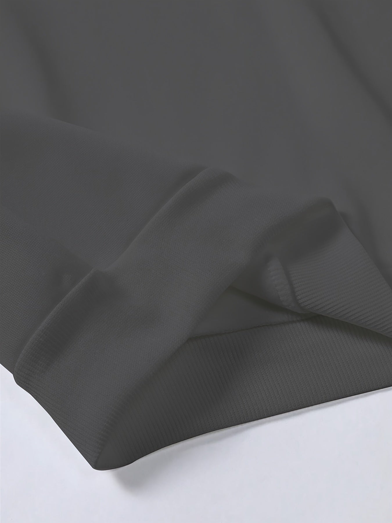 Men’s Printed Crewneck Sweatshirt – Trendy Casual Street Pullover