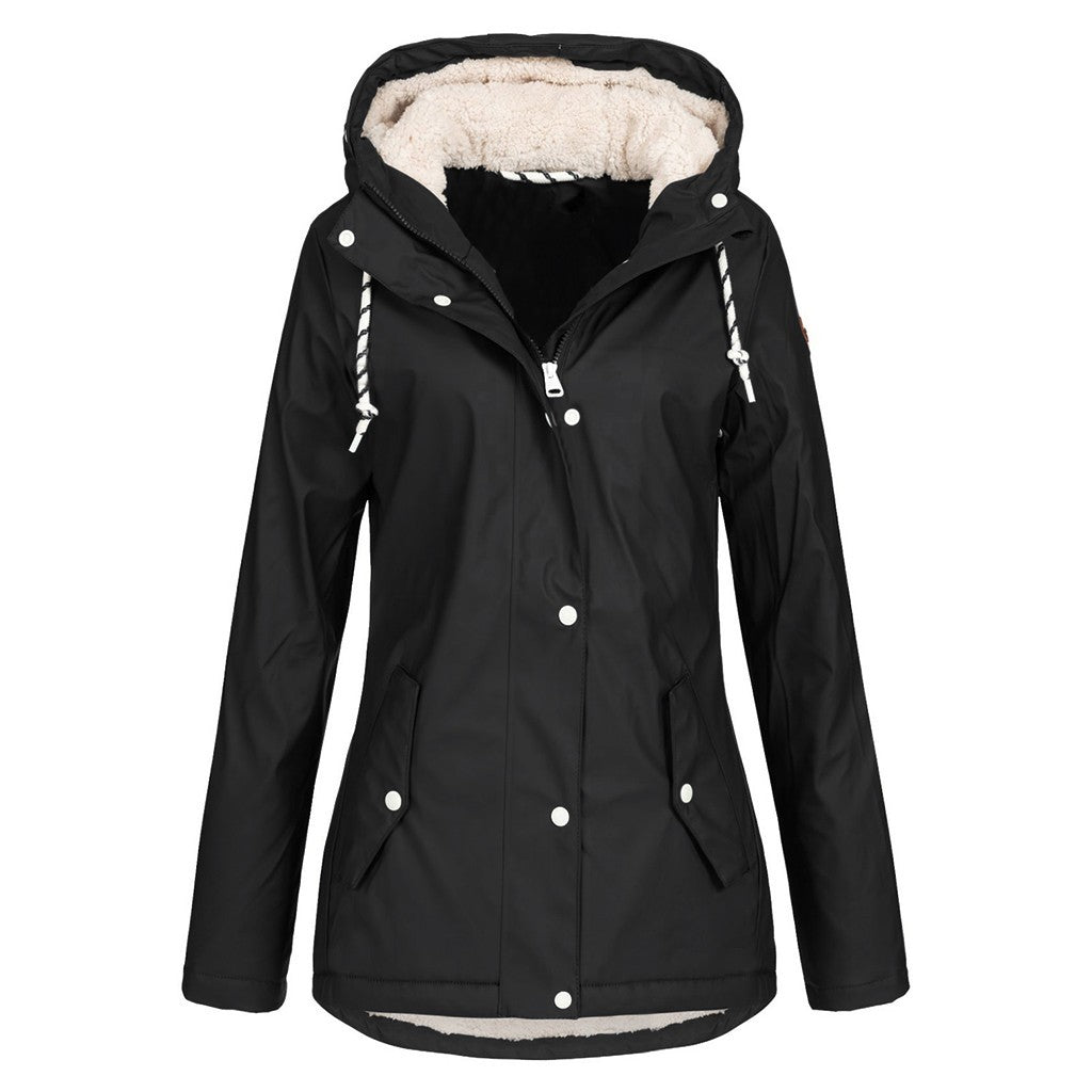 Women’s Outdoor Winter Sports Jacket – Warm Windproof Active Coat