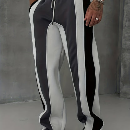 Pantalon cargo urbain à cordon de serrage pour homme – Coupe décontractée sport utilitaire
