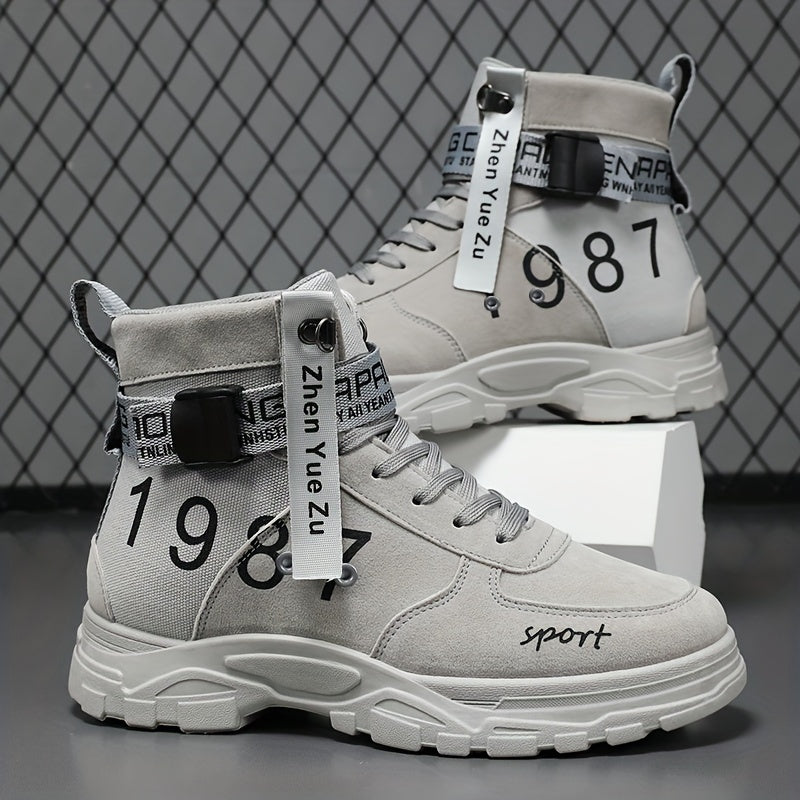 Men’s Stylish Hiking Boots – Durable Non-Slip Outdoor Ankle Boots