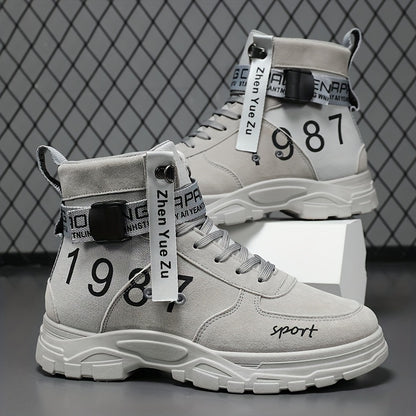 Men’s Stylish Hiking Boots – Durable Non-Slip Outdoor Ankle Boots