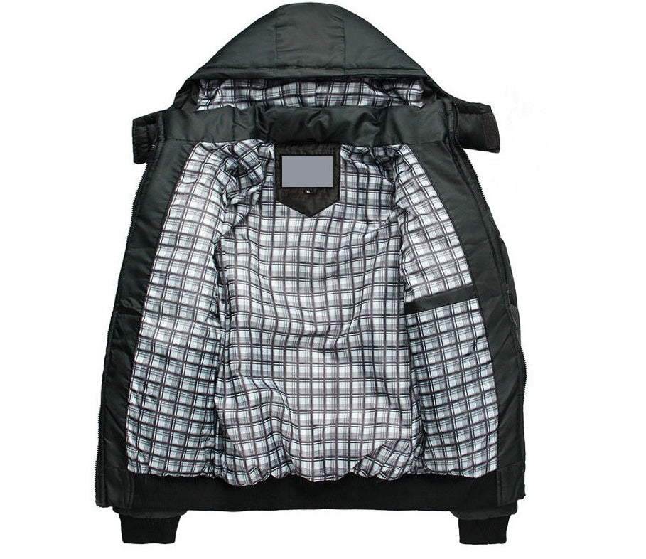 Loom & Soul Men’s Winter Parka – Thick Warm Hooded Jacket Coat