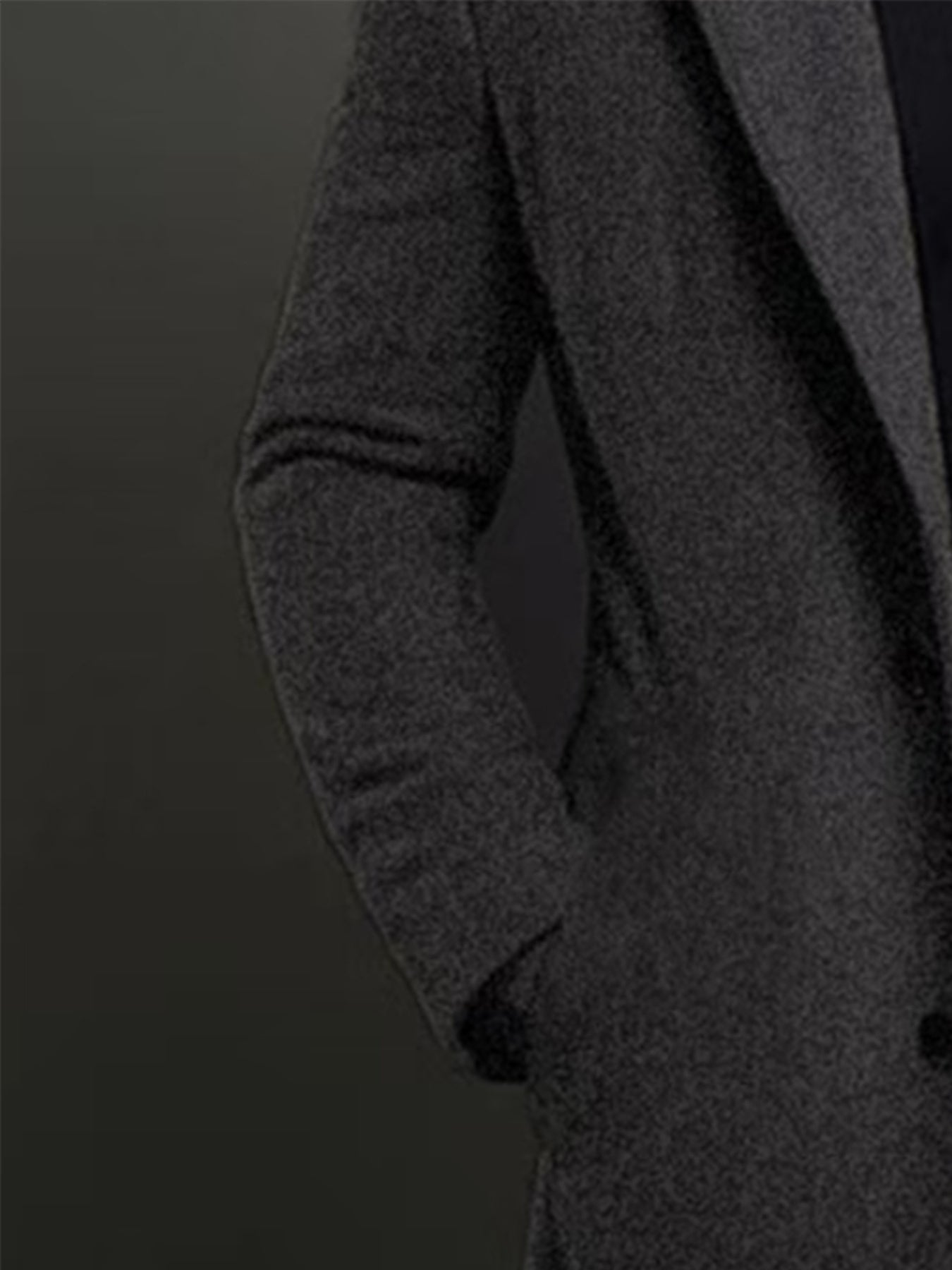Manteau Classique à Revers pour Homme – Veste d'Hiver à Simple Boutonnage