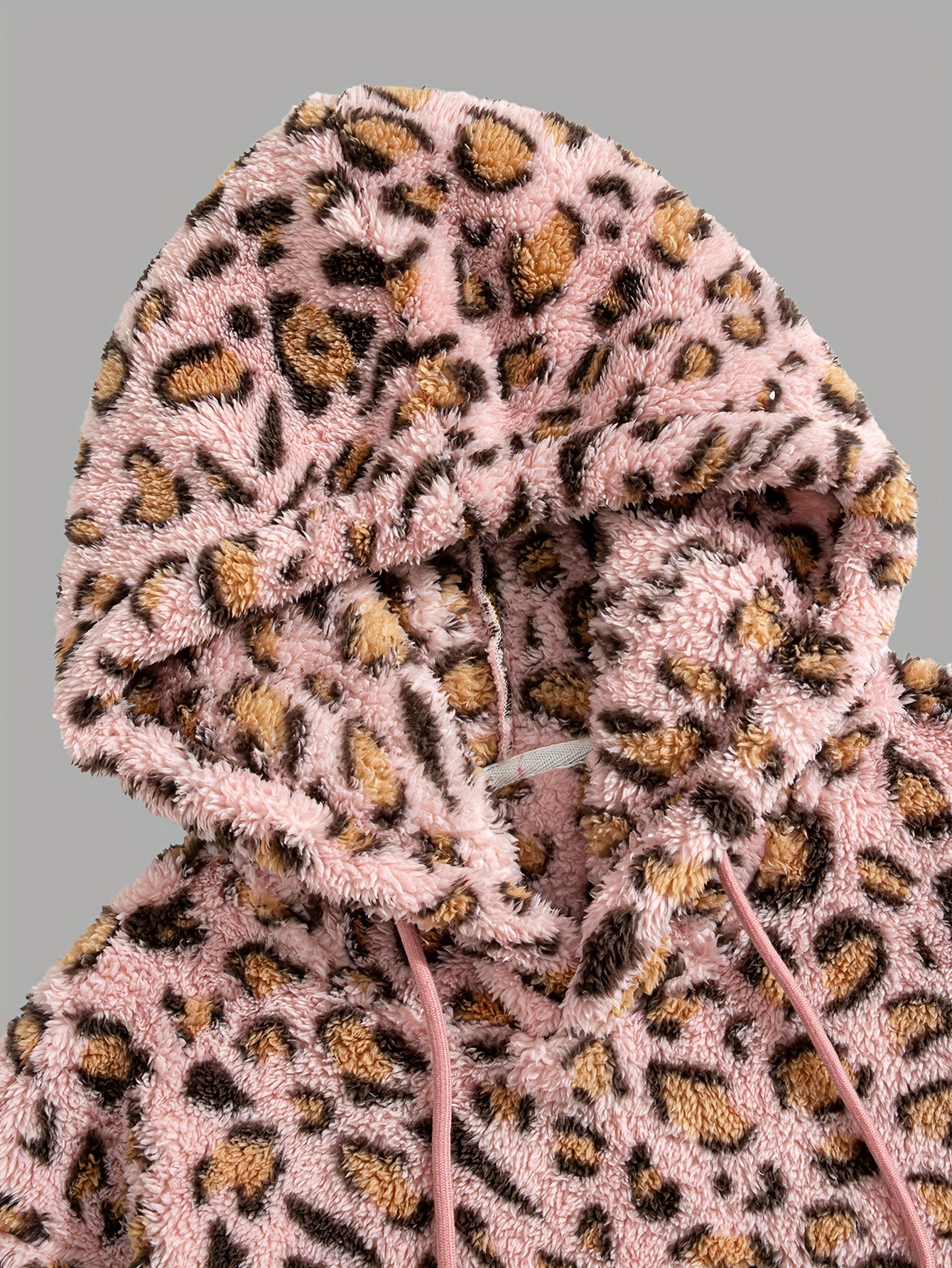 Sudadera con capucha y estampado de leopardo para hombre – Sudadera de felpa para un estilo urbano impactante