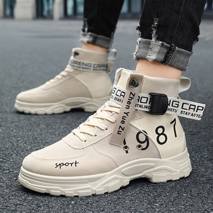 Men’s Stylish Hiking Boots – Durable Non-Slip Outdoor Ankle Boots