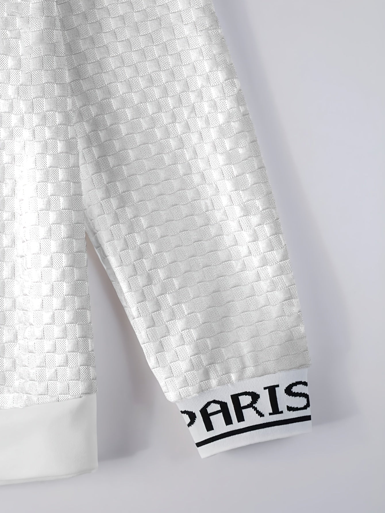Sweat-shirt performant Jacquard Homme – Pull Décontracté et Sportif