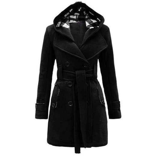 Loom & Soul Women’s Winter Coat – Warm Thick Hooded Long Jacket