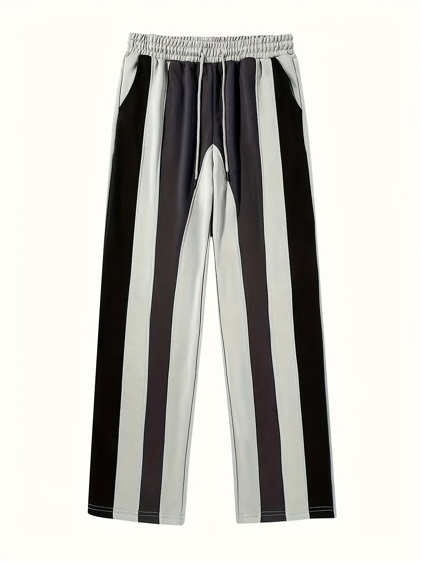 Pantalon cargo urbain à cordon de serrage pour homme – Coupe décontractée sport utilitaire