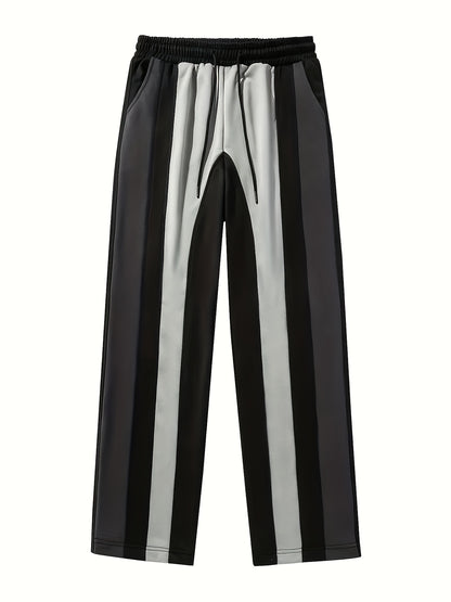 Pantalon cargo urbain à cordon de serrage pour homme – Coupe décontractée sport utilitaire