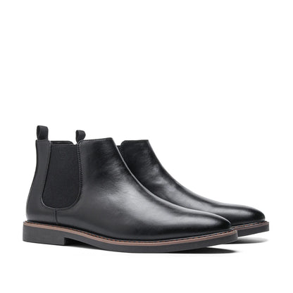 Loom & Soul Men’s Retro Chelsea Boots – Classic Slip-On British Style Boots