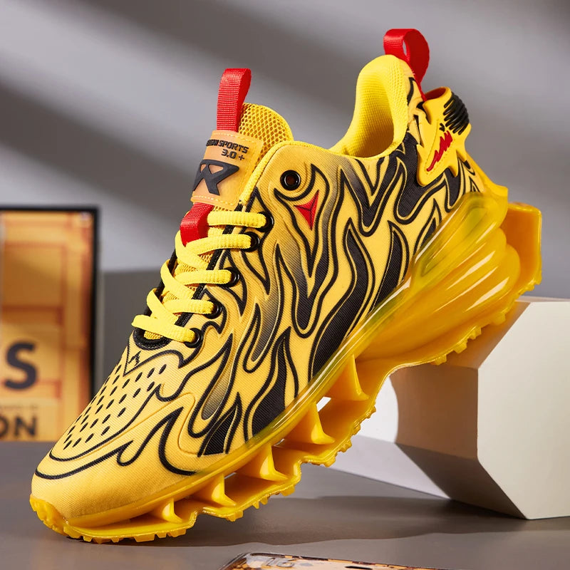 Men’s Breathable Mesh Sneakers – Casual Summer Trainers & Running Shoes