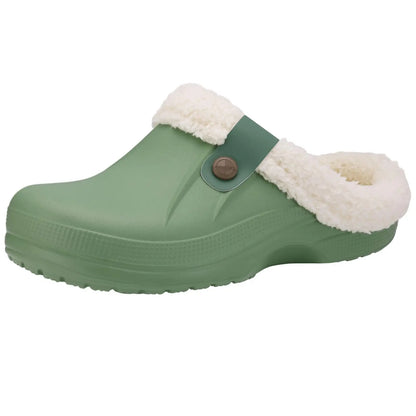 Asgard™ Women’s Waterproof Fur Slippers – Warm & Non-Slip