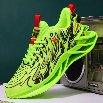 Men’s Breathable Mesh Sneakers – Casual Summer Trainers & Running Shoes