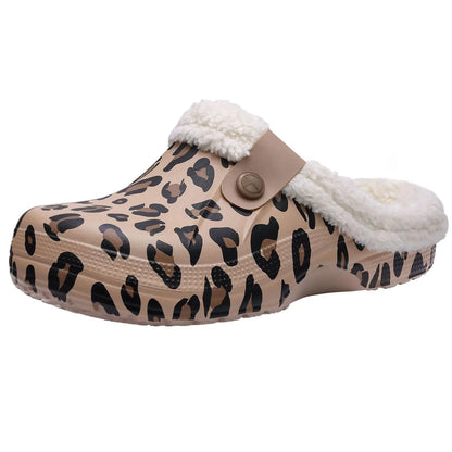 Asgard™ Women’s Waterproof Fur Slippers – Warm & Non-Slip