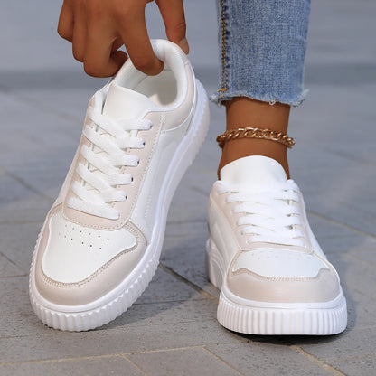 Loom & Soul YRZL Unisex Lightweight Sneakers – Non-Slip Thick Sole Comfort