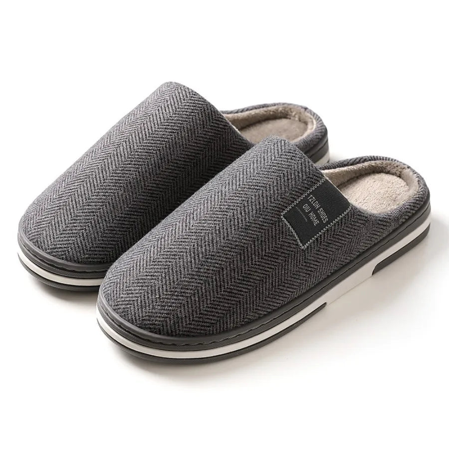 Loom & Soul™ CozyStep Plush Slippers | Unisex Winter Warm Fleece Indoor Shoes – Non-Slip, Soft & Ultra Comfortable
