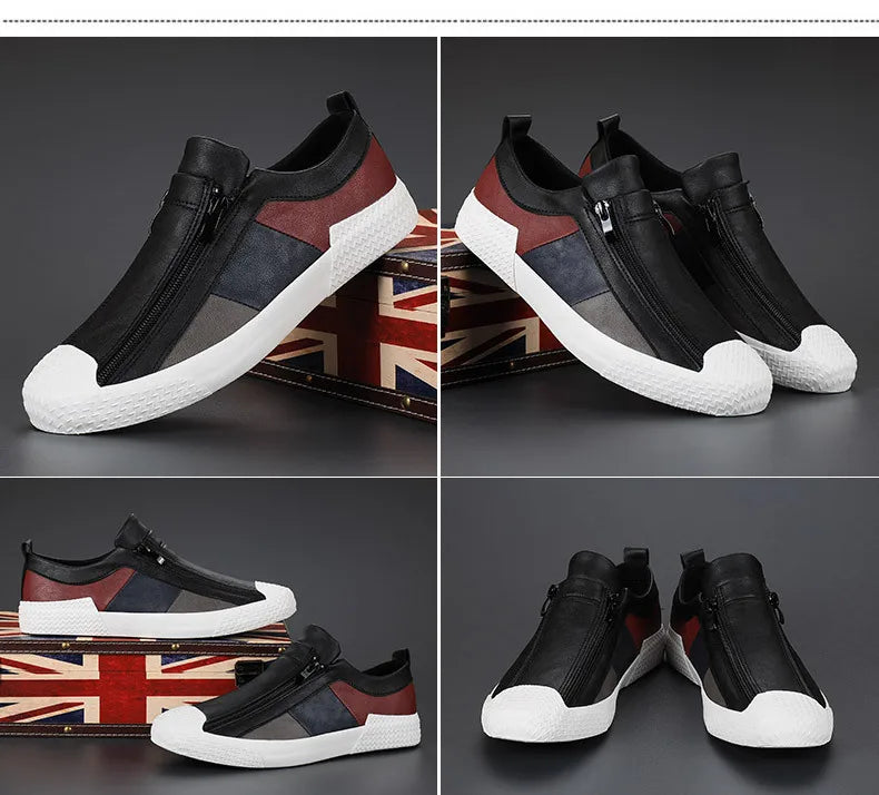 VARELLO™ Men’s Premium Leather Moccasins – High-Quality Casual Driving Shoes | Wear-Resistant, Breathable, Plus-Size Comfort Loafers