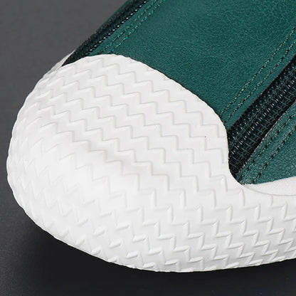 VARELLO™ Men’s Premium Leather Moccasins – High-Quality Casual Driving Shoes | Wear-Resistant, Breathable, Plus-Size Comfort Loafers