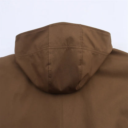 EleganceEase™ Hooded Lapel Jacket – Timeless Autumn Style, Effortless Confidence