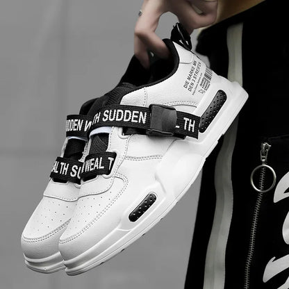 OLOMM™ Ignite Series – Men’s Waterproof Leather Sneakers | Breathable Height-Boost Sports Shoes