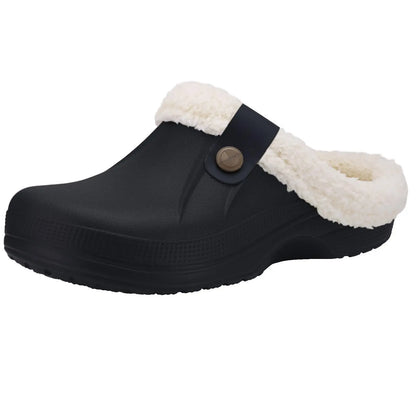 Asgard™ Women’s Waterproof Fur Slippers – Warm & Non-Slip