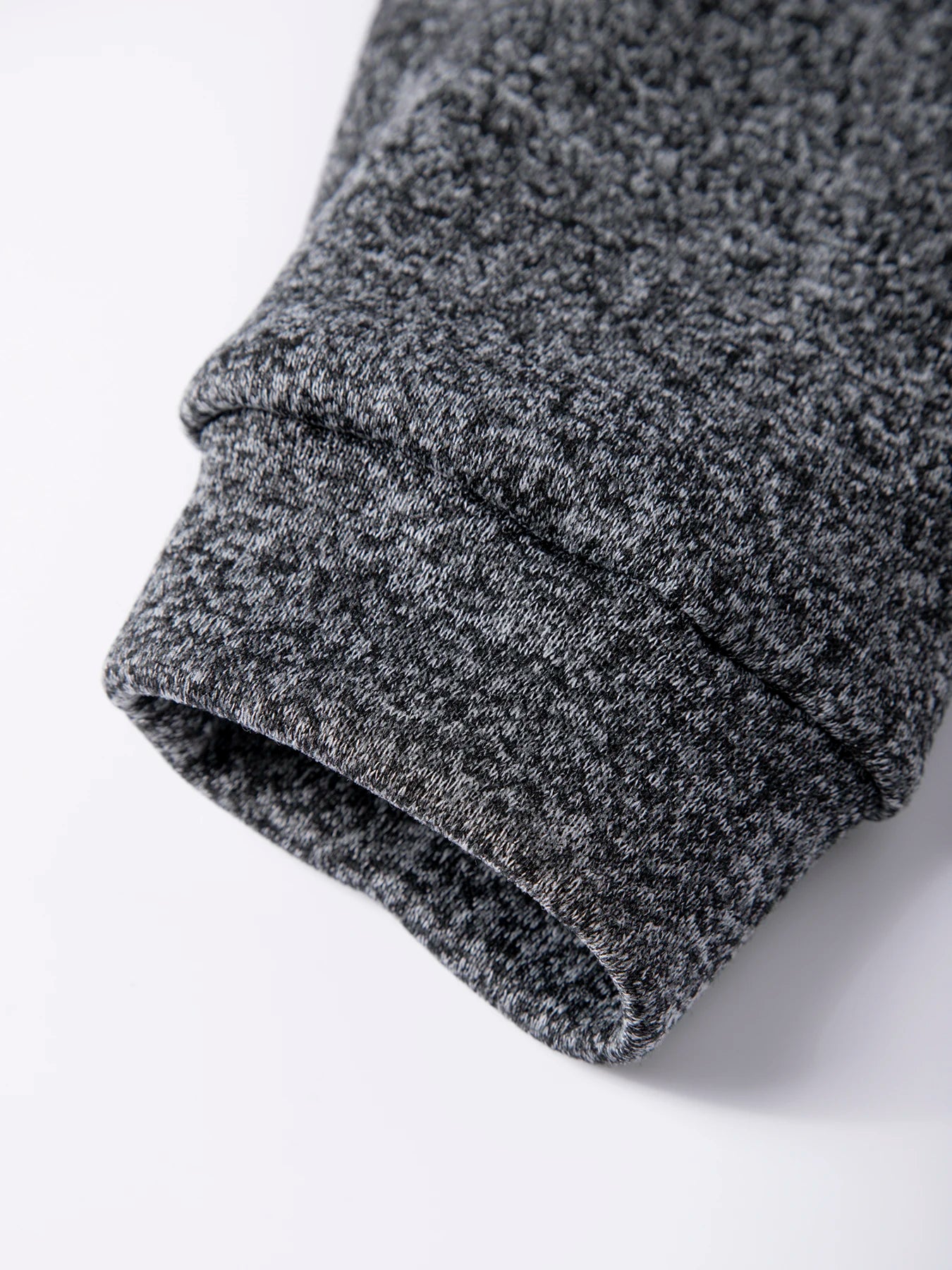 WHWR Men’s Long Turtleneck Zip Pullover Hoodie – Casual Spring & Autumn Sweatshirt