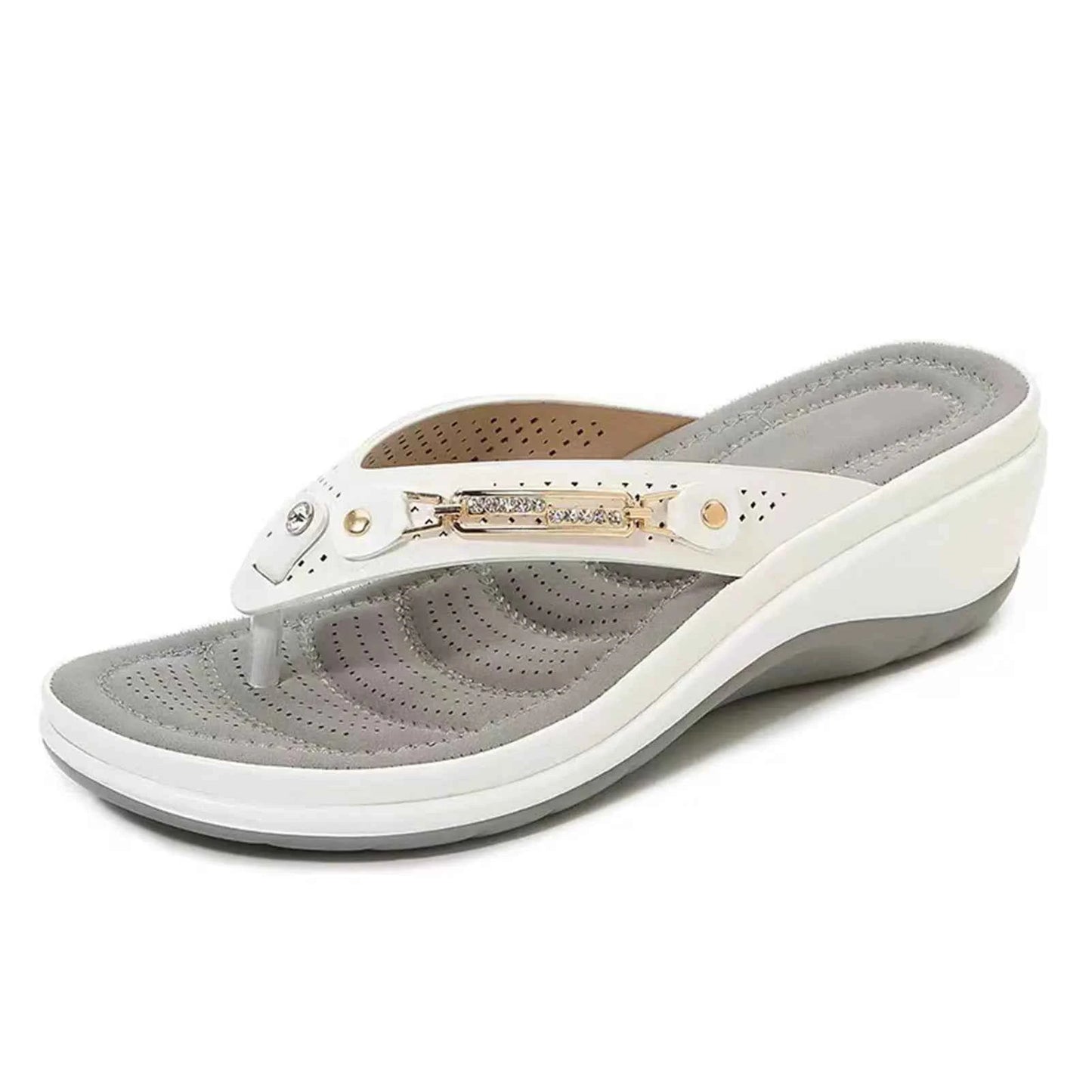 Open Toe Summer Slides – Non-Slip Casual Beach Sandals